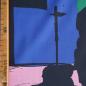 Preview: Leichte Baumwolle farbige Flächen rosa grün blau schwarz